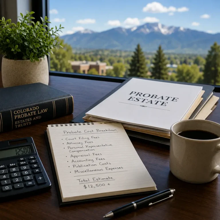 How Much Does Probate Cost in Colorado?