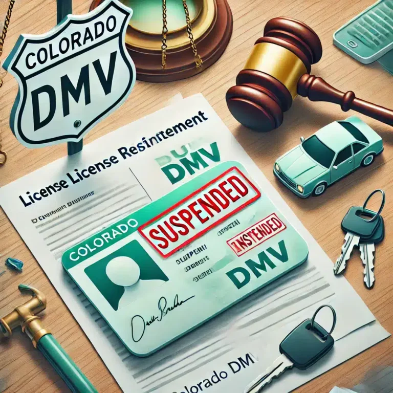 Colorado DMV DUI License Reinstatement