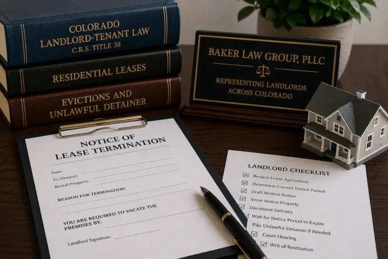 Termination of Lease in Colorado: A Landlord’s Guide