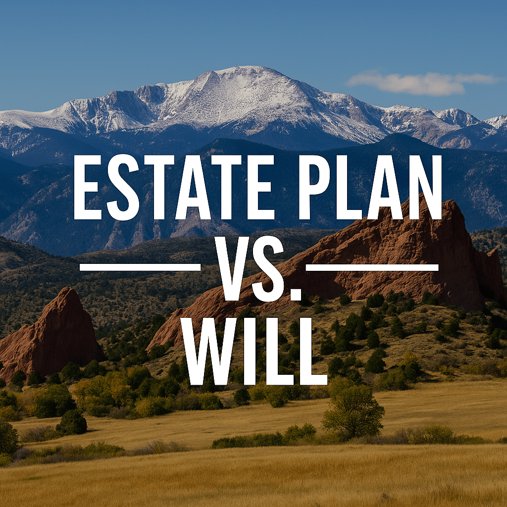 estate plan vs will