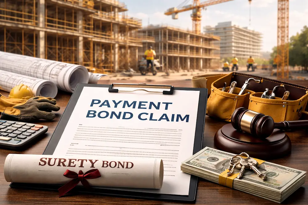 how payment bond claims work in Colorado