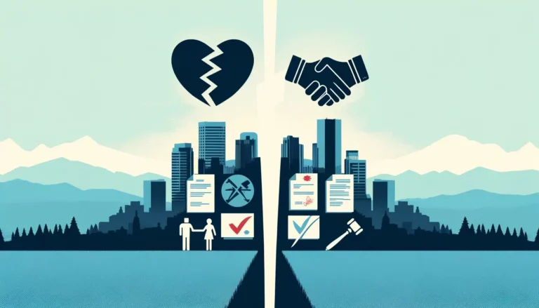 What Is the Difference Between Contested and Uncontested Divorce in Denver?