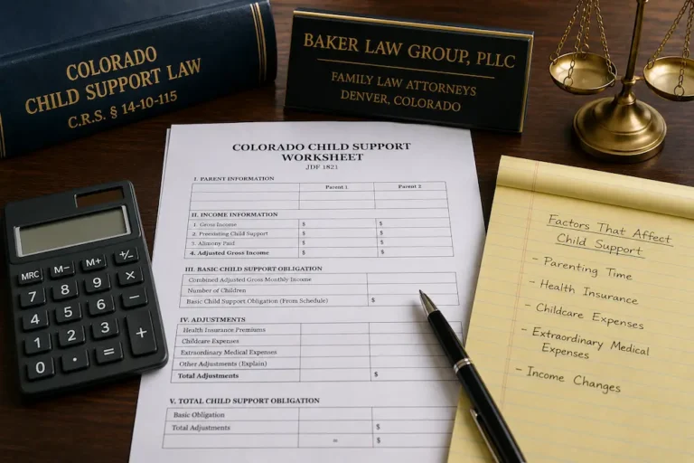 How Is Child Support Calculated in Denver, CO?