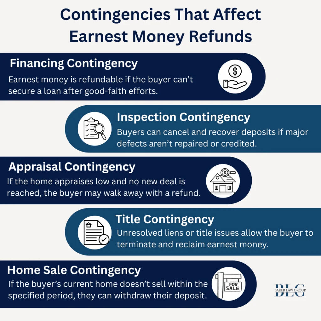 Common Contingencies That Affect Earnest Money Refunds