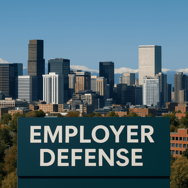 Responding to Discrimination and Retaliation Lawsuits as a Colorado Employer
