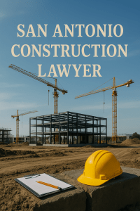 San Antonio construction lawyer