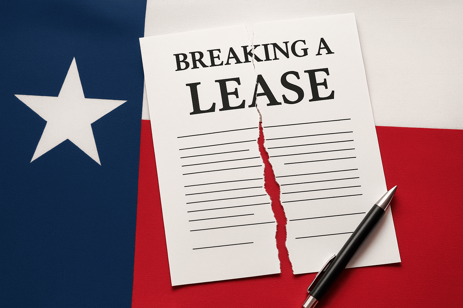 breaking a commercial lease in texas