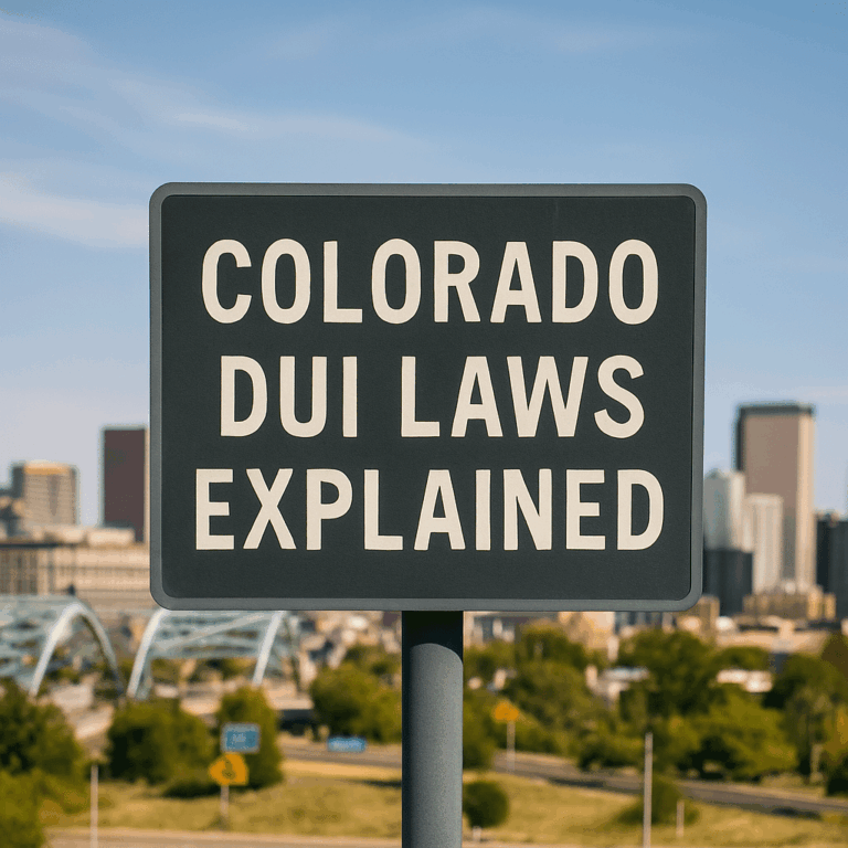 Colorado DUI Laws: BAC Limits, Penalties, and Felony Rules