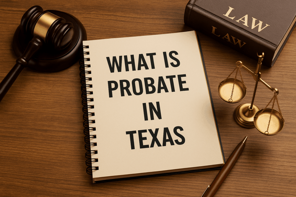 What is probate in Texas