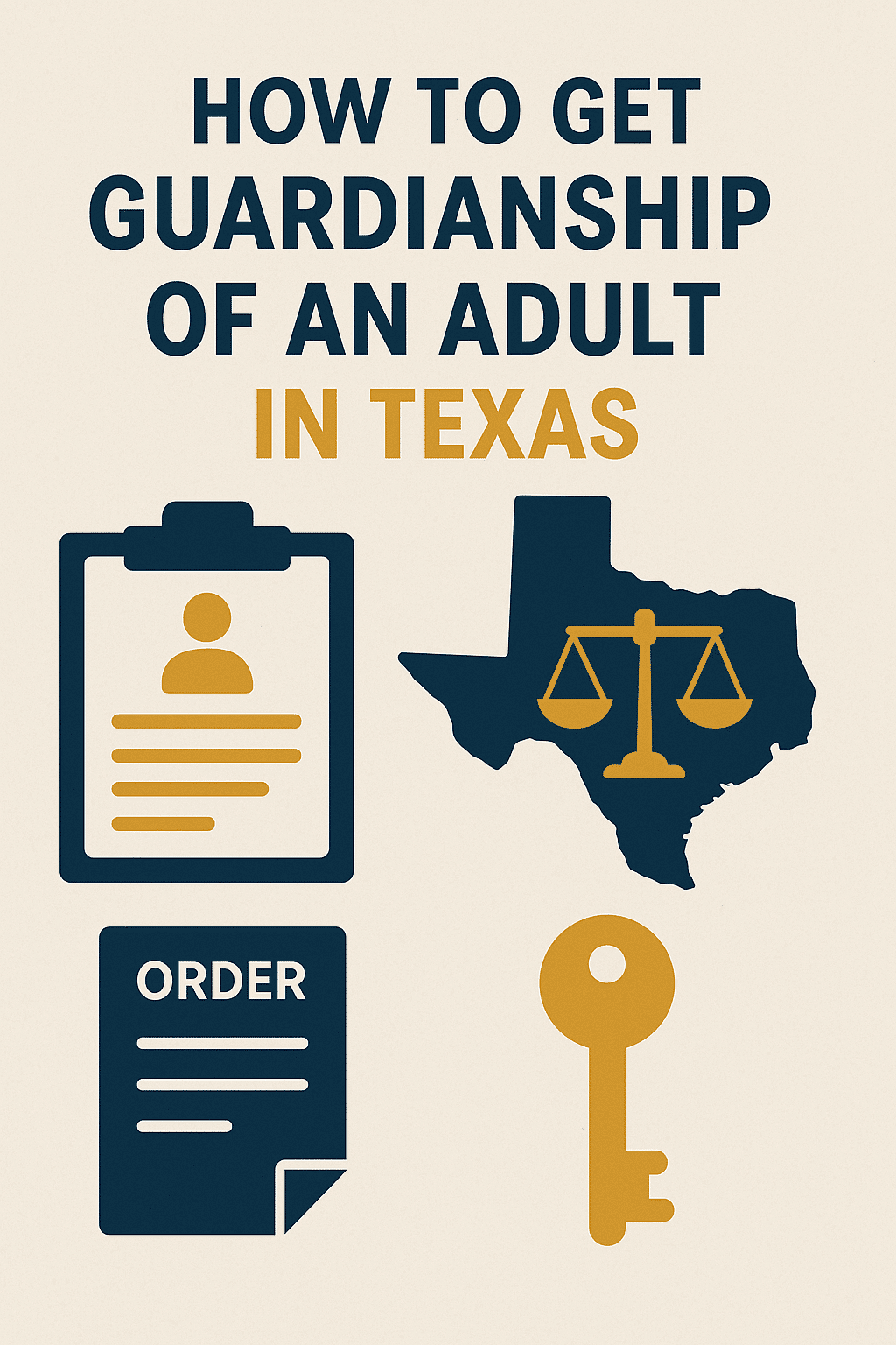 How to get guardianship of an adult in texas