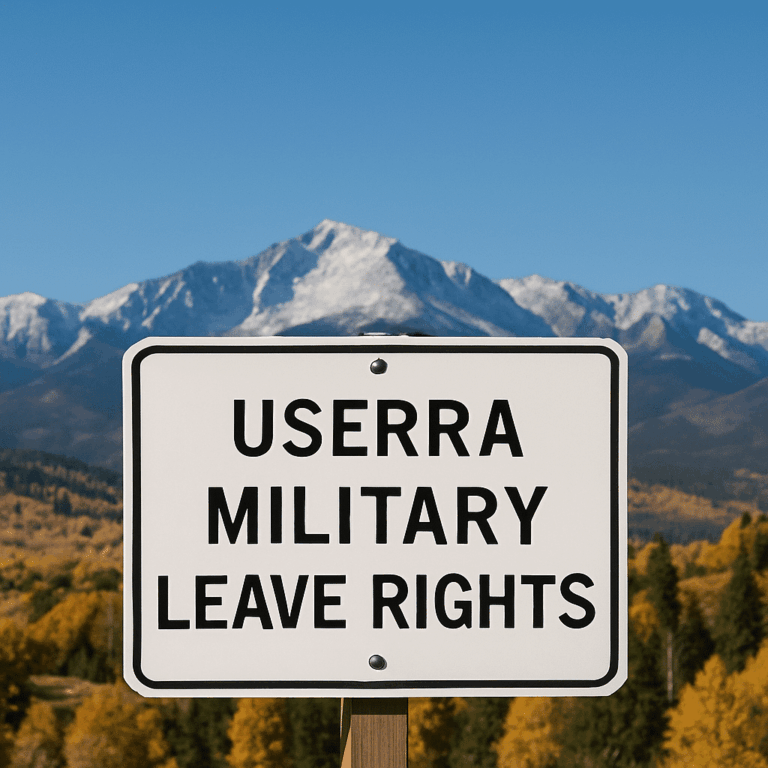 USERRA Military Leave Rights in Colorado