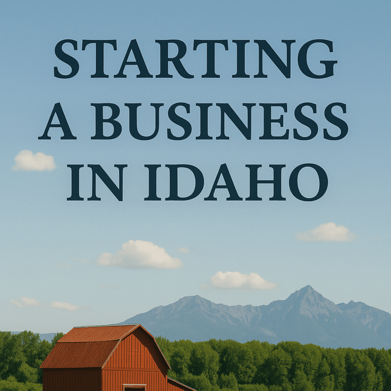 Starting a Business in Idaho: Key Legal Requirements