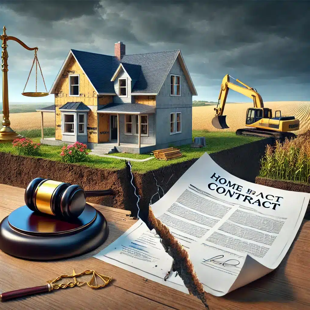 New Home Builder Breach of Contract