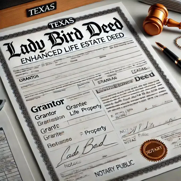 Lady Bird Deed in Texas: What It Is and How It Works