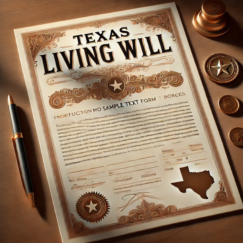 living will texas