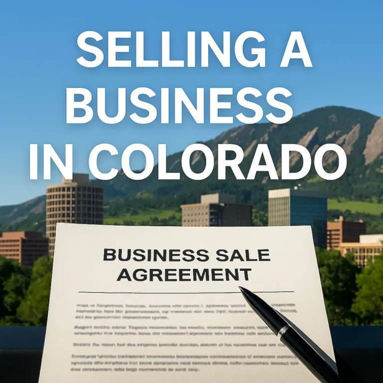 How to Sell a Business in Colorado: Legal Considerations That Matter
