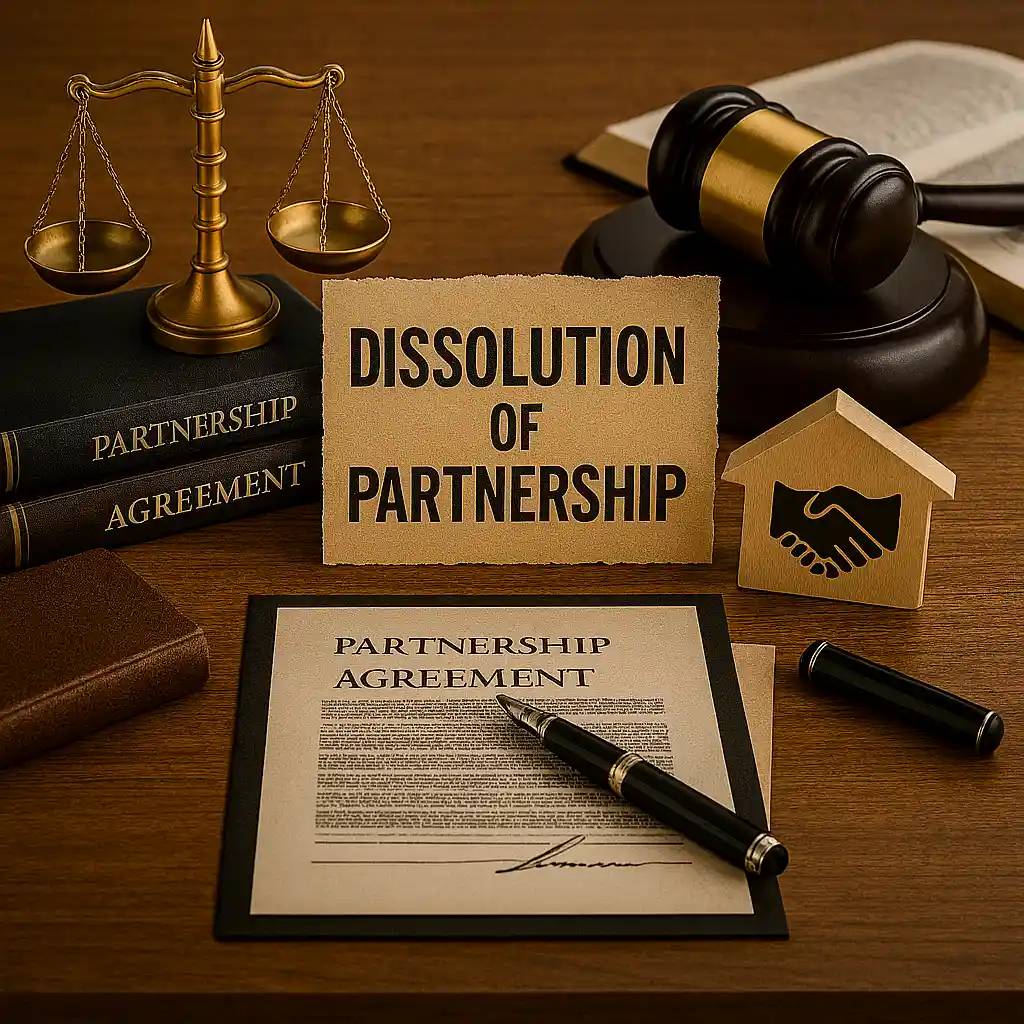how to dissolve a business partnership