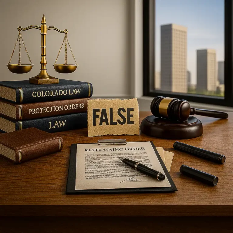 How to Fight a Restraining Order in Colorado