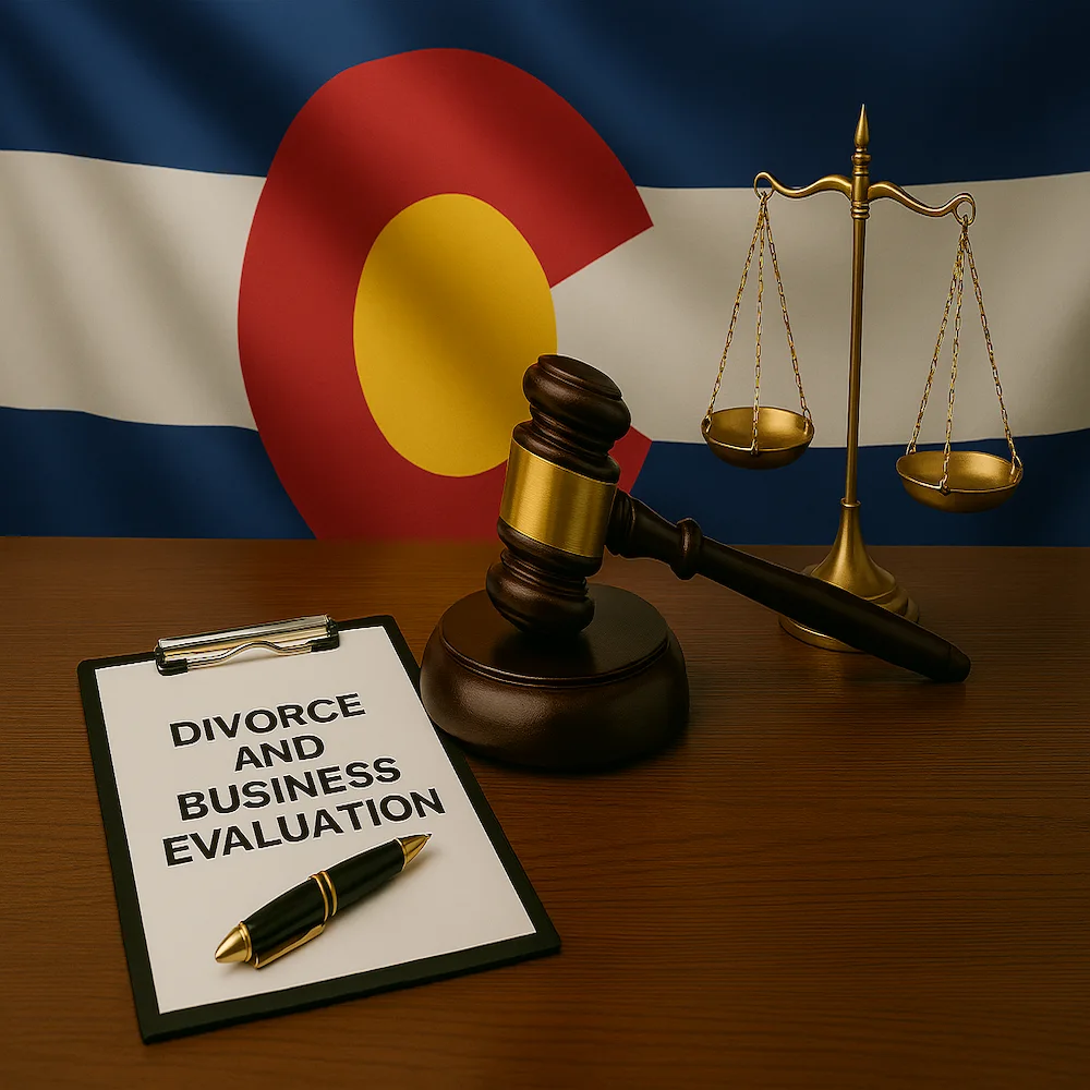 business valuation in divorce in Colorado