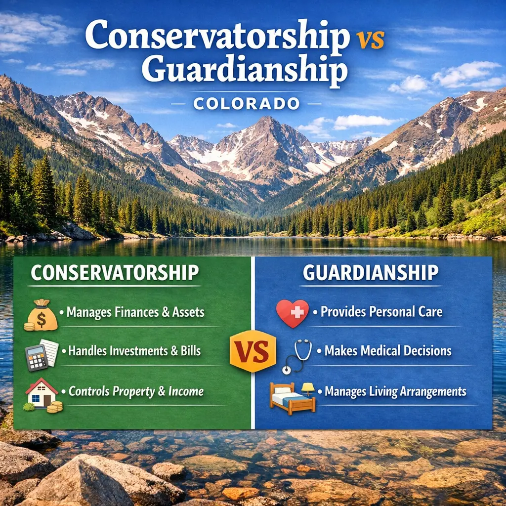 conservatorship vs guardianship