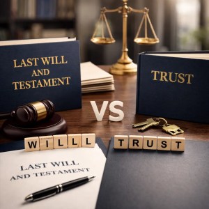 difference between a will and a trust in Colorado