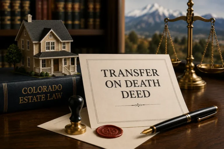 Transfer on Death Deed Colorado: What You Must Know Before You Sign