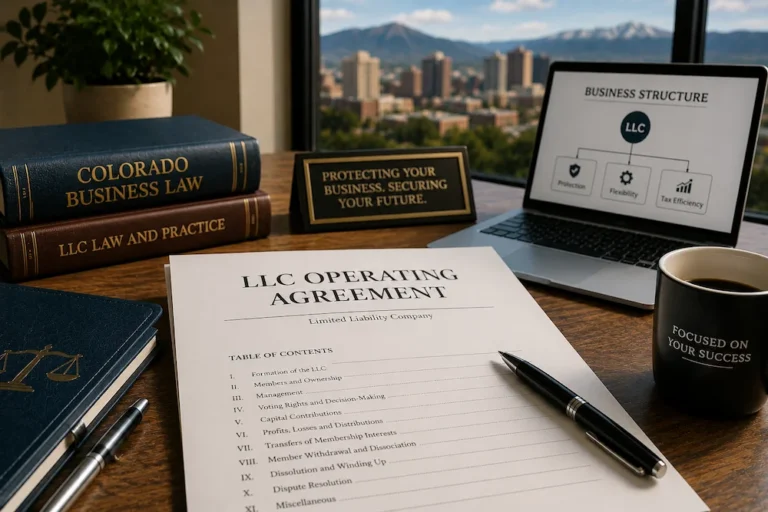 LLC Operating Agreement in Colorado: What It Is and Why You Need One