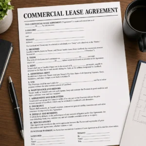 commercial lease