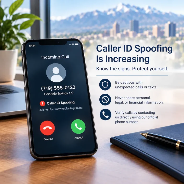 Caller ID Spoofing Is Increasing: How to Protect Yourself and Verify Calls from Baker Law Group